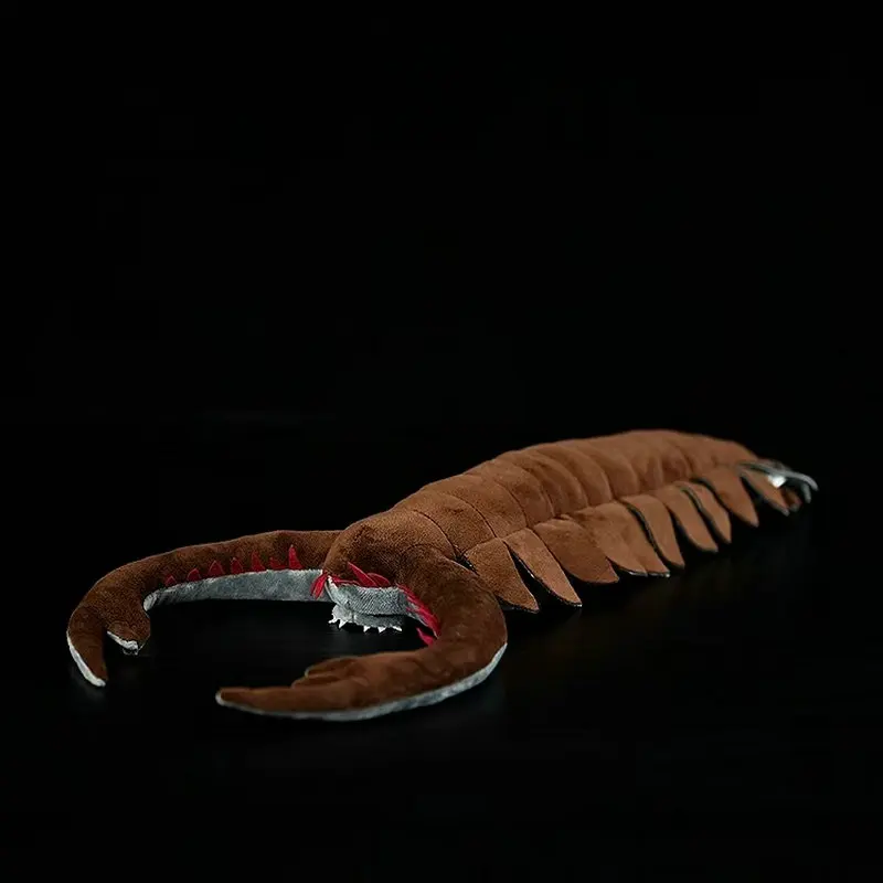 

Giant Fully Toothed Insect Plush Toy Giant Isopod Plushie Lifelike Stuffed Omnidens Amplus Soft Animal Simulation Doll Gift