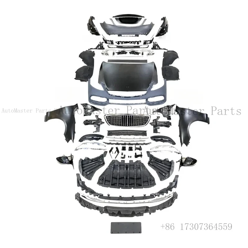 W221 Upgrade to W222 Body Kits for W221 S450 S500 S550 to W222 Fenders Hood Car Bumper