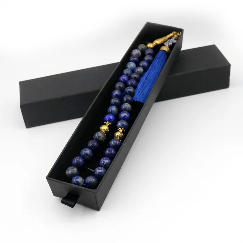 Natural  stone Tabhih Prayer 8mm beads 33 Rose Sutras Islamic Tabhi Muslim Tabhi