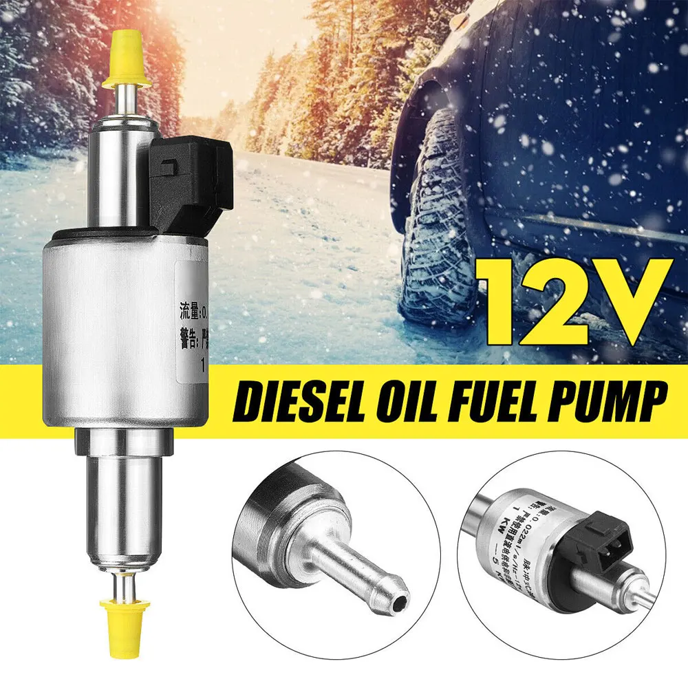 1Pc 1KW-5KW 22ml Car Heating Pump 12/24V Metal Diesel Heater Oil Pump Fuel Pumps Parking Heater Pump Car Heater Accessories