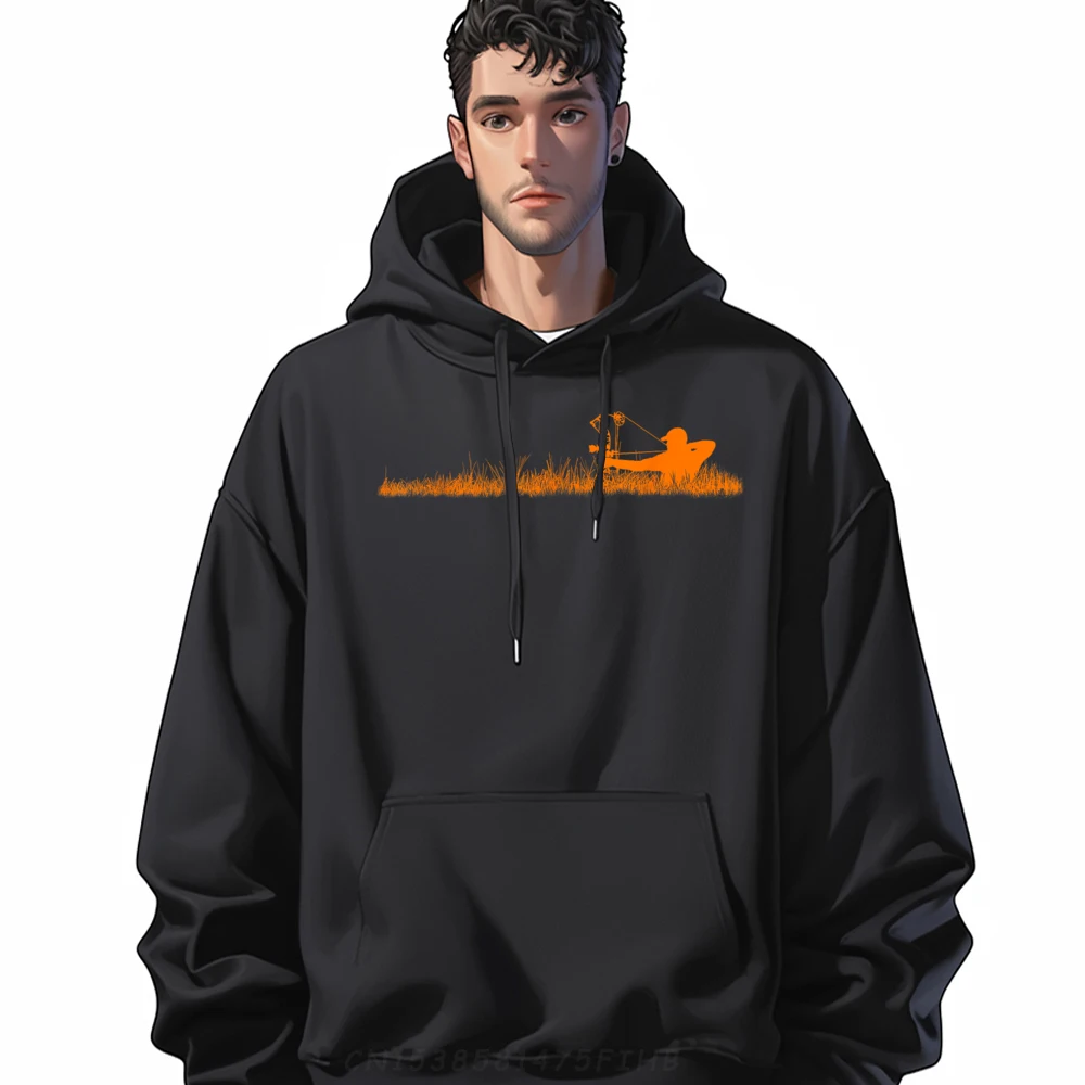 

Funky Hoodies Printed Long Sleeve Female Pullover Archery Bow Hunter Deer Mule Letter Round Collar Sweatshirt