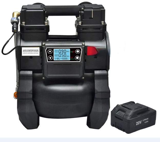 Brushless with 5L Tank GDY-881,Oil Free  Portable, Silent air compressor