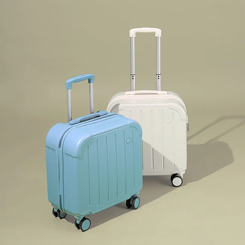 Kleine Koffer, Lichte Handbagage Koffer, 18 Inch Trolley Koffer Voor Mannen En Vrouwen, Studenten