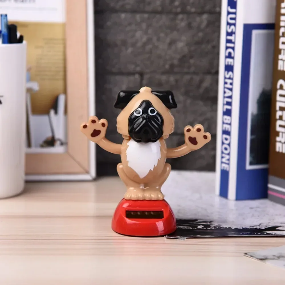 Picture 3: Solar Animal Bobble Figurine Car Decor - Swinging Model Dashboard Ornament for Auto Interior Children Present