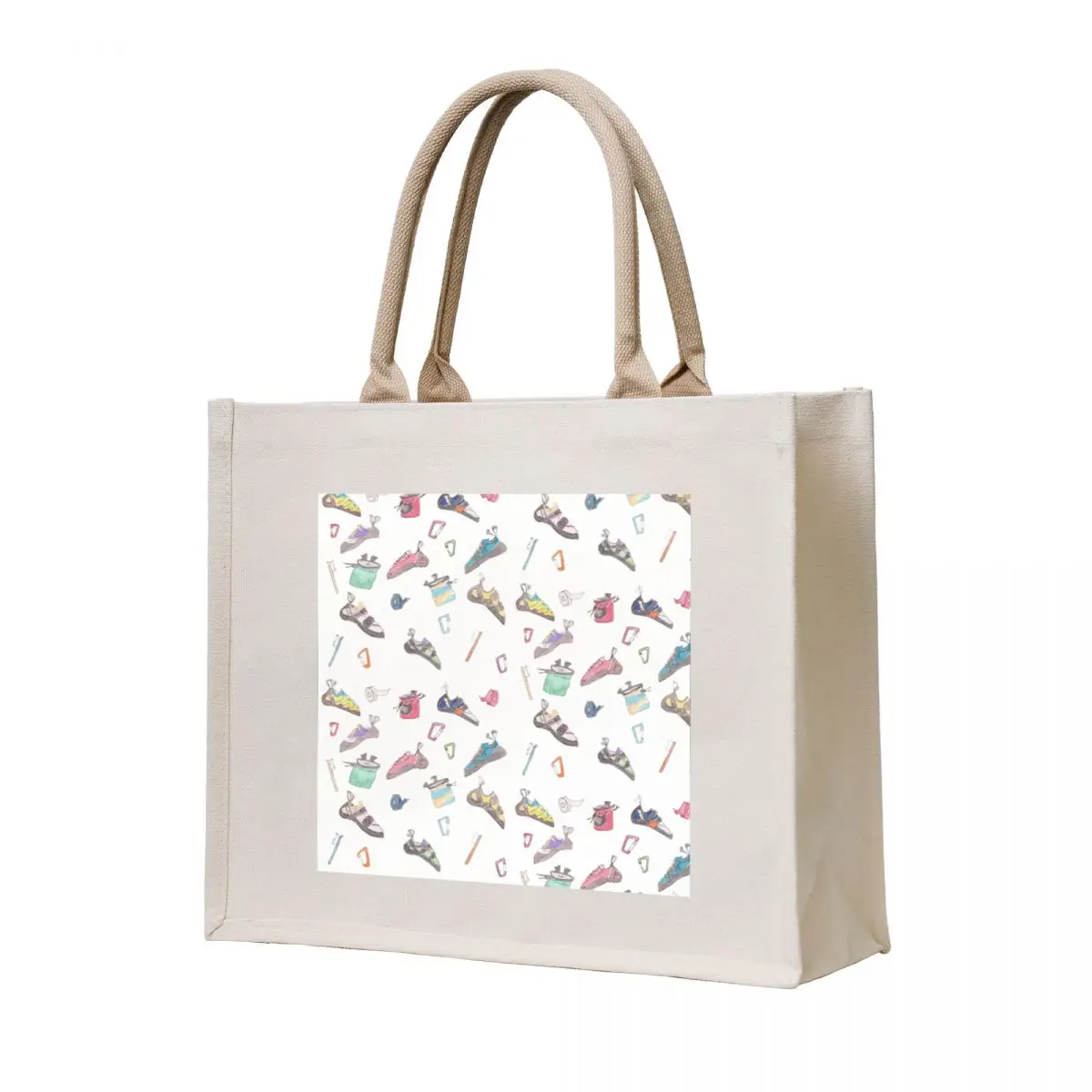 

Climbing Watercolour Pattern Tote Bag Women's bag sacs de shopping Women's shopping bag