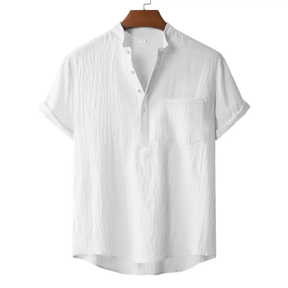 Thumbnail 4 - #51 Trending Cotton Linen Casual Shirts Right Now