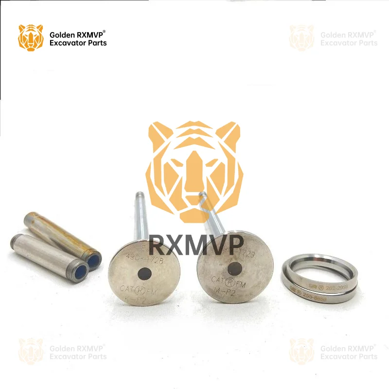 Excavator  Accessories C9.3 Intake And Exhaust Valve Guide Seat Ring Oil Seal Ex/In Card Major Repair Excavator Parts