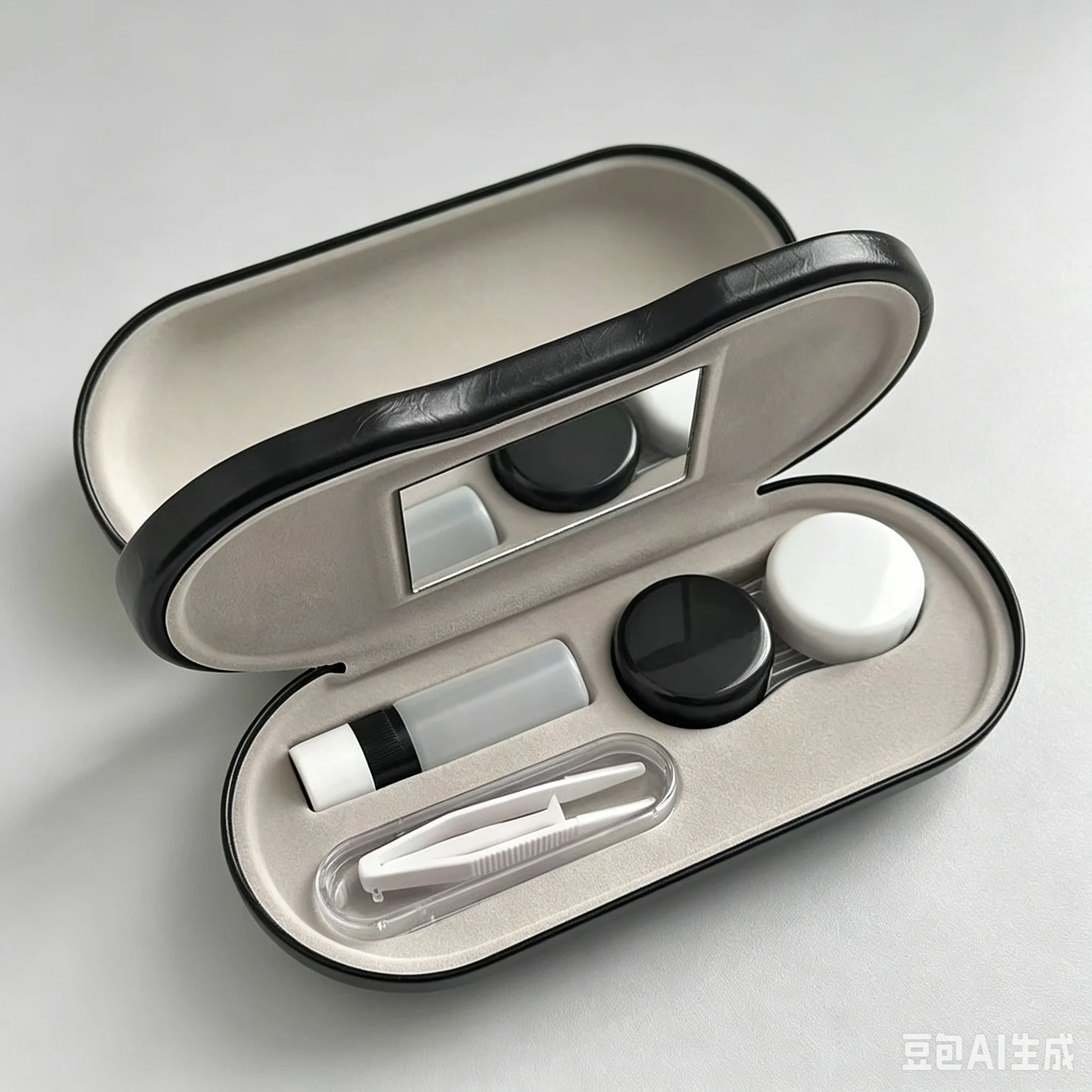 Étui à lunettes portable doubl - Lens Case Pouch avis et prix