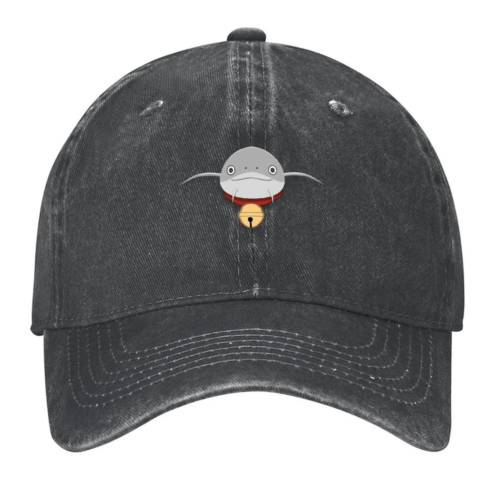 

Pocket Namazu Baseball Cap Hip Hop black Fashion Beach Beach Bag Women's Hats For The Sun Men's