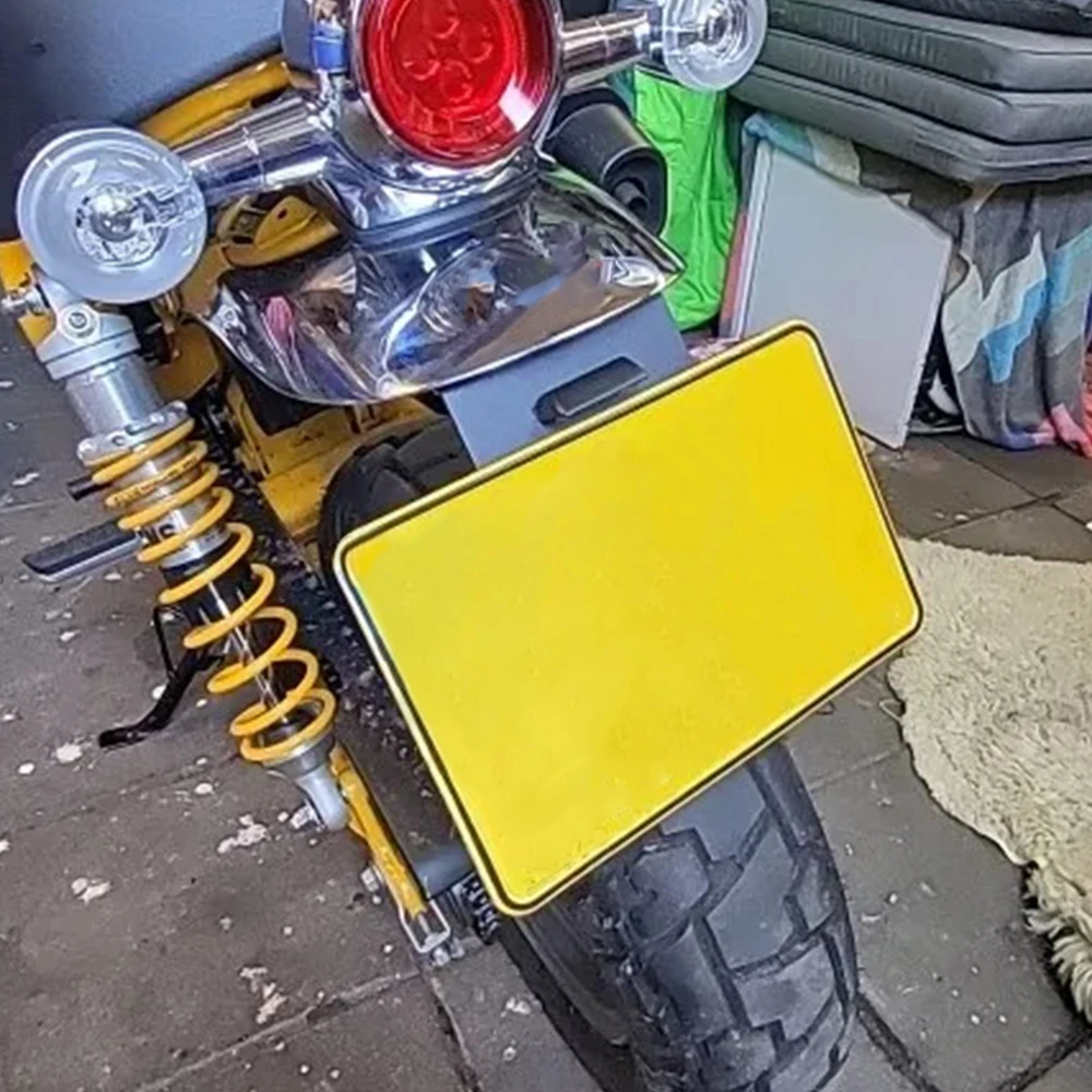 Motorcycle License Plate Holder Rear Tail Tidy Fender Eliminator For HONDA MONKEY 125 2018 2019 2020 2021 2022 2023 2024 2025