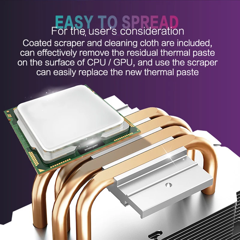 Cooler Master CF14 Thermal Conductive Grease Paste 14W/mk High Performance Cool Intel Processor CPU GPU Cooling Fan