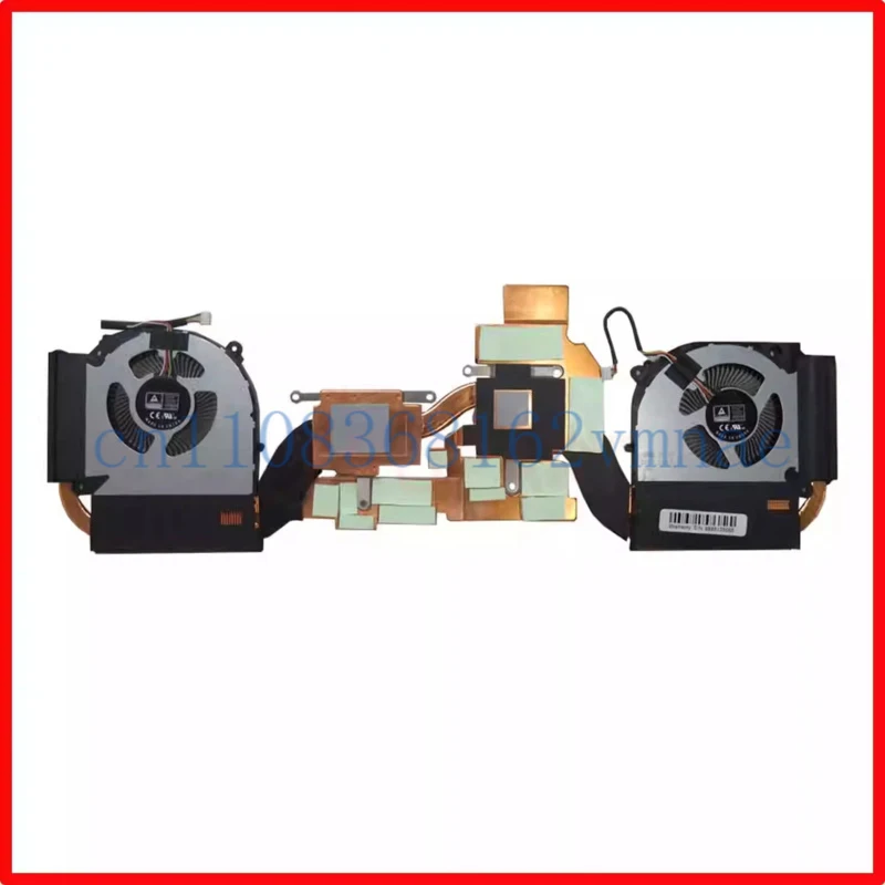 for CLEVO Gigabyte G5 KF ME GE Medion Erazer Crawler E30 MD62472 Gaming  6-31-NP5K2-102New Laptop CPU GPU Cooler Heatsink Fan