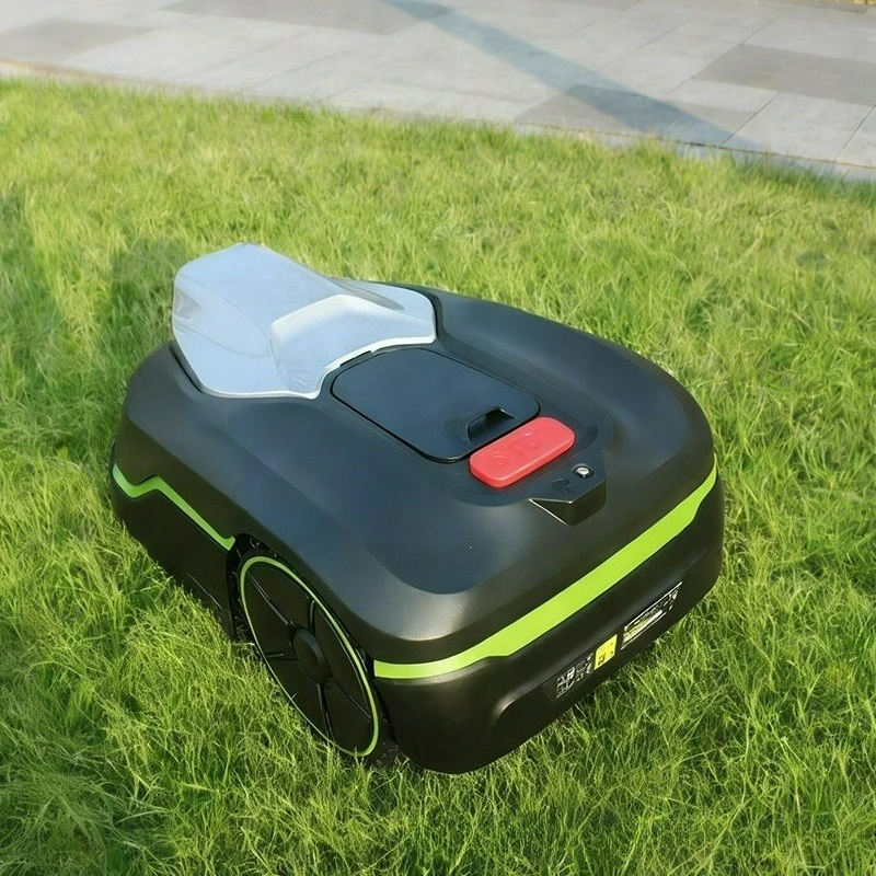 Fully automatic lawn mowing robot suitable for lawn mowing robot in back garden