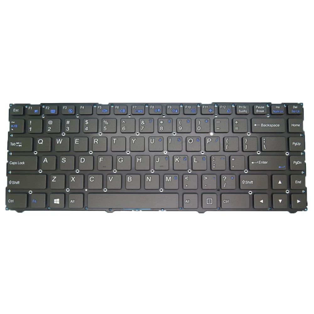 Laptop Keyboard For Thunderobot ST-R1 ST-R2 ST-R3 /  ST-S ST-V5A English US Black Without Frame Without Backlit New