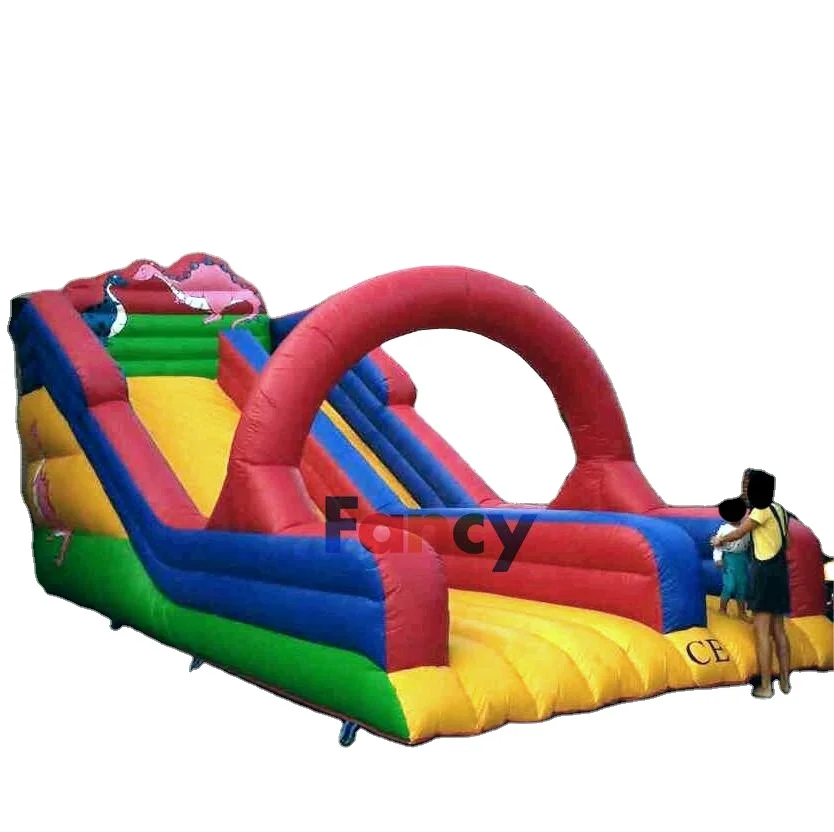 Commercial tiktok bouncy castle/inflatable climbing wall with slide/inflatable climbing wall with slide for kids on sale