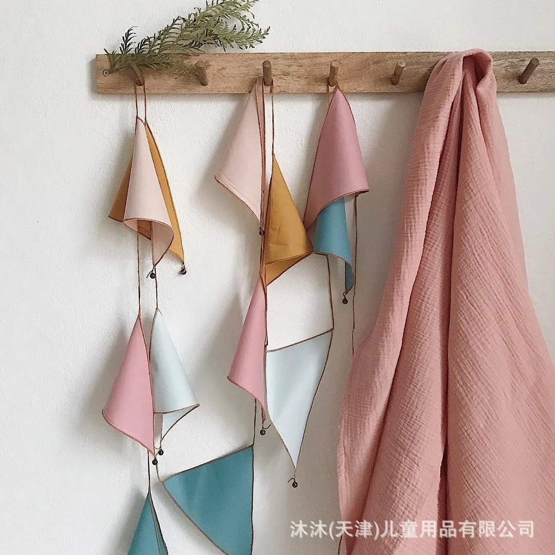 Classic Bunting Princess Room Tent Pendant Party Decoration Background Latte Bells Flag