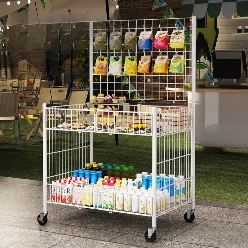 

Push float quick stall artifact rack promotional display stand