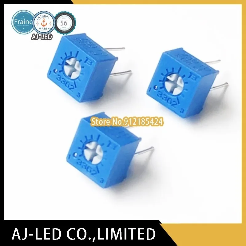 50pcs/lot 3362P-1-100LF 3362P-1-101LF 3362P-1-102LF 3362P-1-103LF 3362P-1-104LF 3362P-1-105LF
