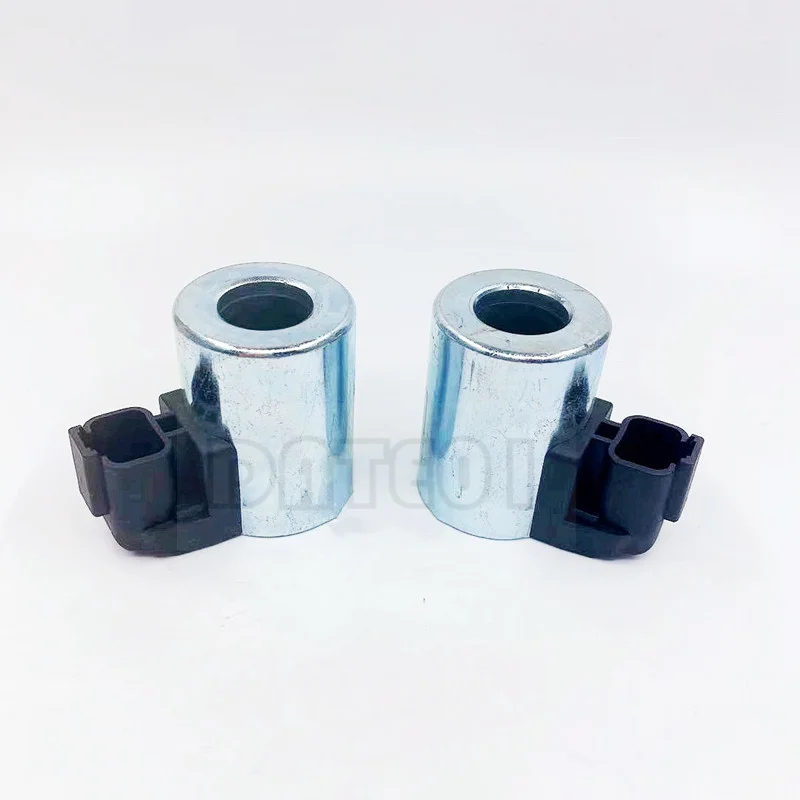 XUGONG SANY Excavator Accessories Solenoid Valve Coil Pilot Safety Lock Solenoid Valve Inner Diameter 19mm Height 50mm24v 12v