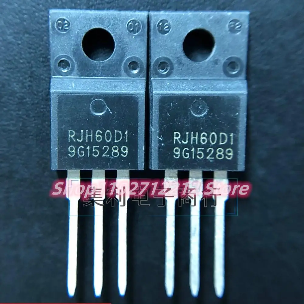 5PCS-10PCS  RJH60D1  IGBT TO-220F 600V 10A  Imported NEW Original  Best Quality