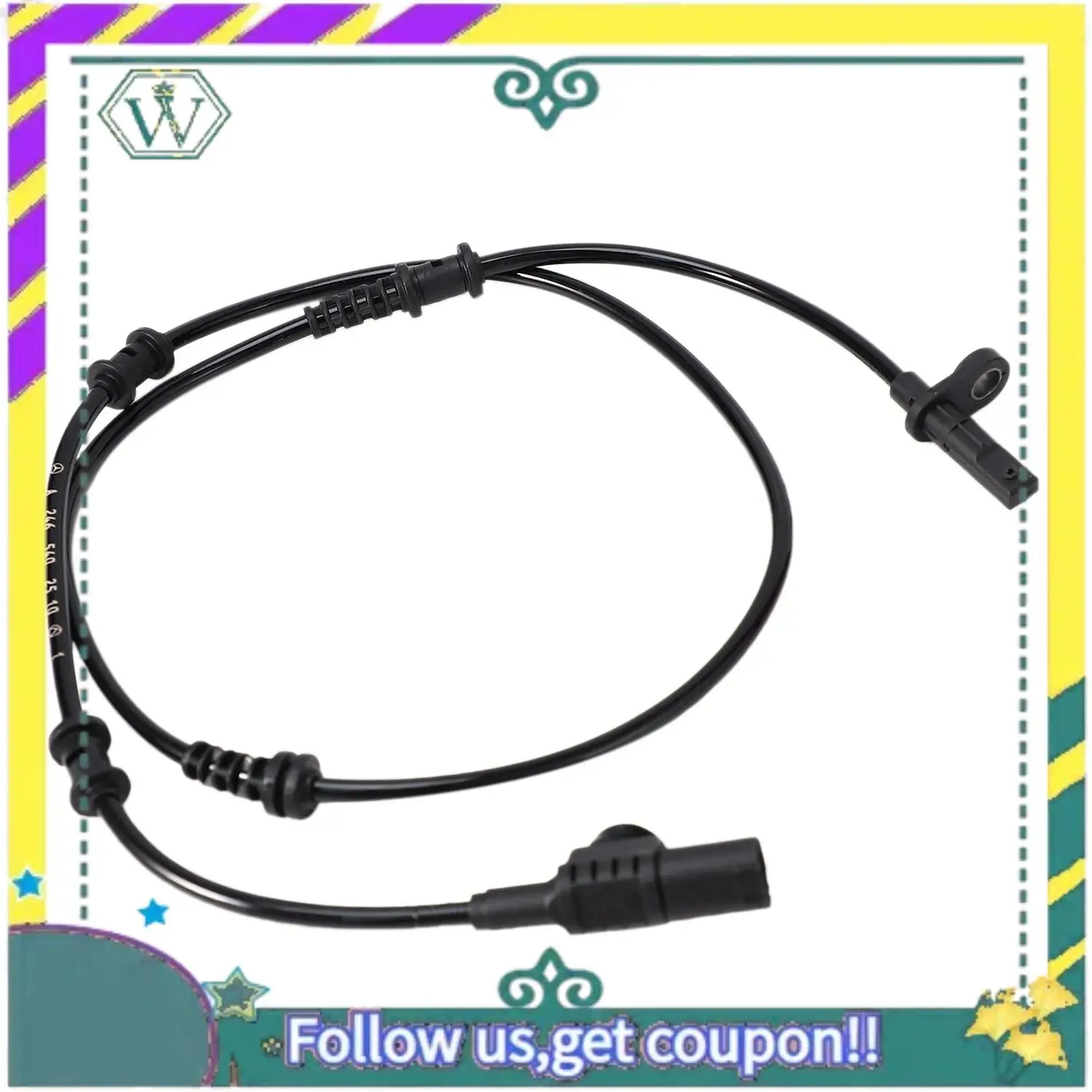 

A82U-датчик скорости переднего колеса автомобиля с 4 шт. для Mercedes-Benz W204 W212 X204 C63, пружина капота A2048800227