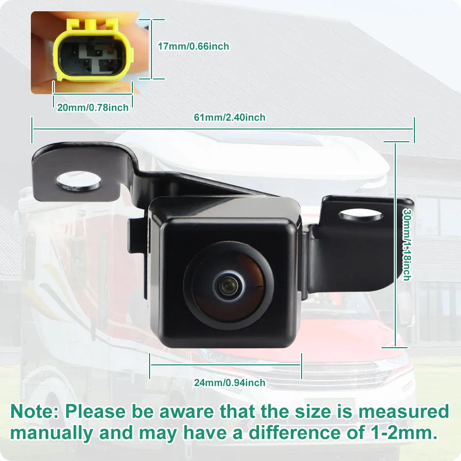 GreenYi 95760-2P202 Car Rear View Backup Camera Fit For KIA Sorento 2011 2012 2013 Replaces 592-267 957602P000 957602P201