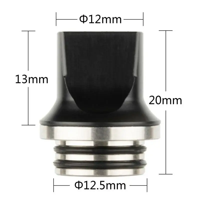 810 فم مسطح من الفولاذ المقاوم للصدأ الراتنج بالتنقيط نصائح ل zeus x rta Kylin Mini V2 RTA RDA البخاخة RTA RBA Blaze RTA الميت أرنب 3 RTA