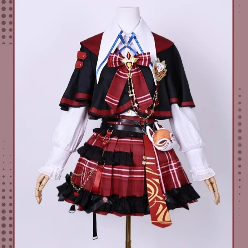 

Tessa Cosplay Costume Game Naraka Bladepoint Anime Women Fashion Costumes Role Play Clothing Carnival Suit with Wig Stock