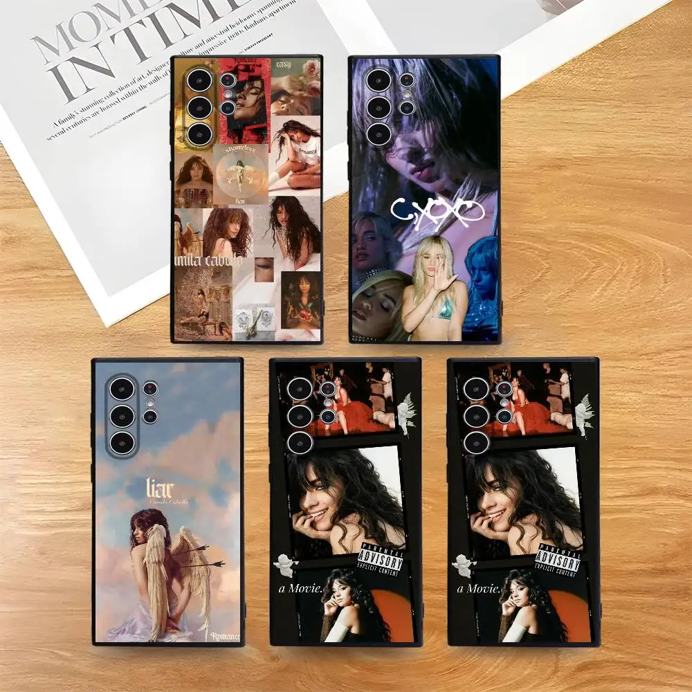 

C-Camila C-Cabello Cxoxo singer Phone Case for Phone S series s21 s22 s23 s24 s25 FE Plus Ultra TPU Soft to Skin-friendly case