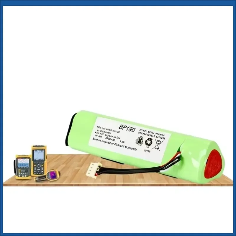 7.2V 3800mAh for FLUKE 199 Oscilloscope, BP190 192 Ni-MH Rechargeable Battery