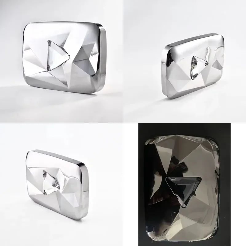 Youtube diamond play button-AliExpress