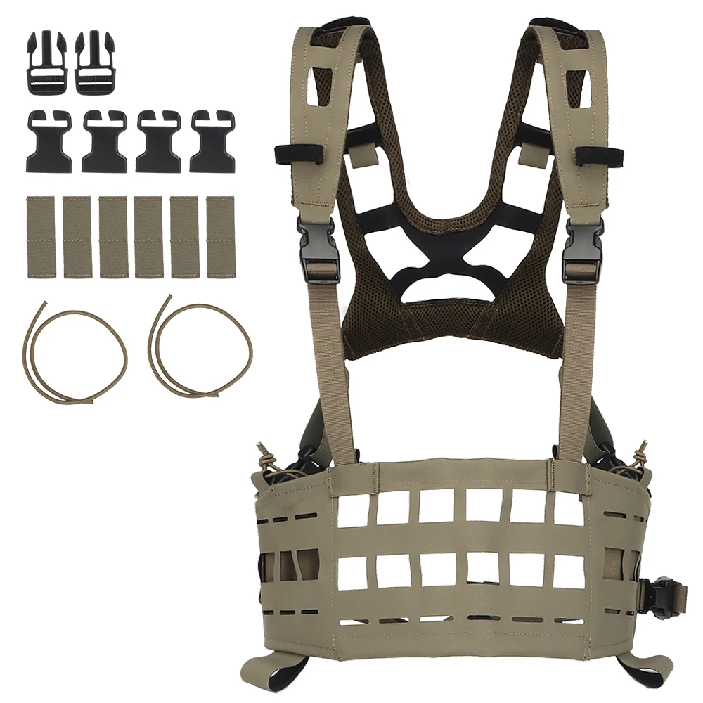 

Легкий тактический жилет SPC с нагрудными подсумками, камуфляжный, MOLLE, высококачественный, для военных, охоты, страйкбола, штурмовой операции