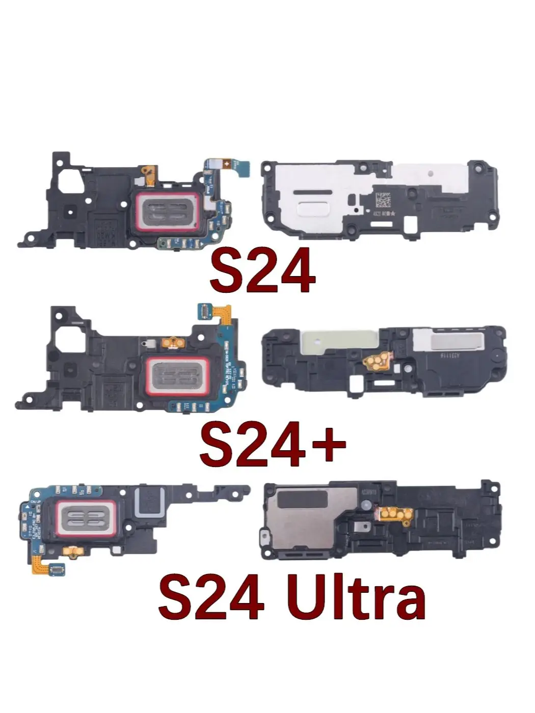 Głośnik Brzęczyk Dzwonek Do Samsung Galaxy S24 Ultra S24+ 5G Słuchawka Douszna Głośnik Wbudowany Elastyczny Kabel Zamiennik — zdjęcie produktu 7