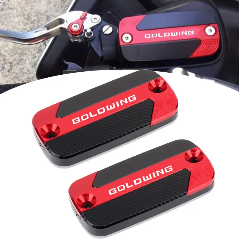 

Передний бачок тормозной жидкости с ЧПУ для мотоцикла, крышка масляной чашки, крышка главного цилиндра для Goldwing GL1800 GL1500 GL 1800 VTX 10-18