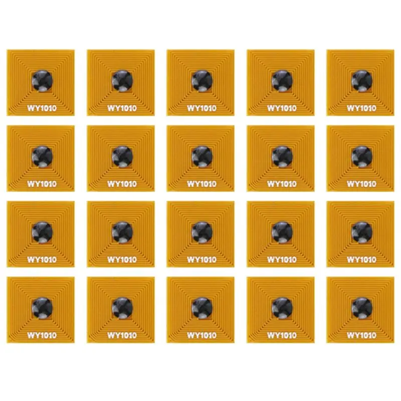 

20Pcs RFID NFC Tags, 13.56Mhz ISO14443A Flexible Electronic Labels For Secure Transactions And Identification