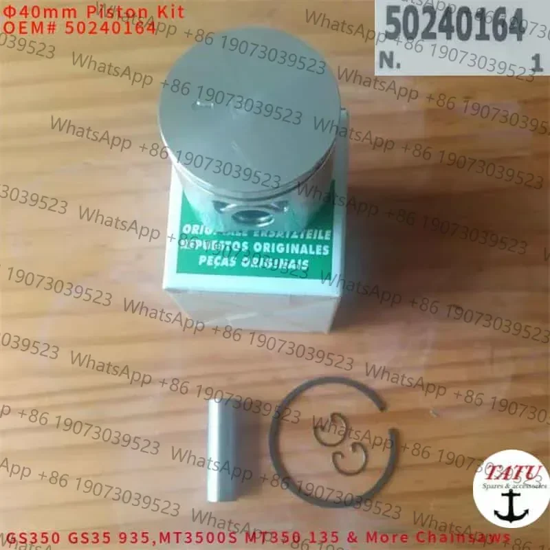 GS350 ПОДЛИННЫЙ ПОРШНЕВНЫЙ КОМПЛЕКТ 40 ММ 50240164 ДЛЯ EMAK OLEO-MAC GS35C 935 EFCO MT350 MT3500 135 ЗАПАСНЫЕ ЧАСТИ В СБОРЕ ЦИЛИНДРА GS350 ПОДЛИННЫЙ ПОРШНЕВНЫЙ КОМПЛЕКТ 40 ММ 50240164 ДЛЯ EMAK OLEO-MAC GS35C 935 EFCO MT350 MT3500 135 ЗАПАСНЫЕ ЧАСТИ В СБОРЕ ЦИЛИНДРА