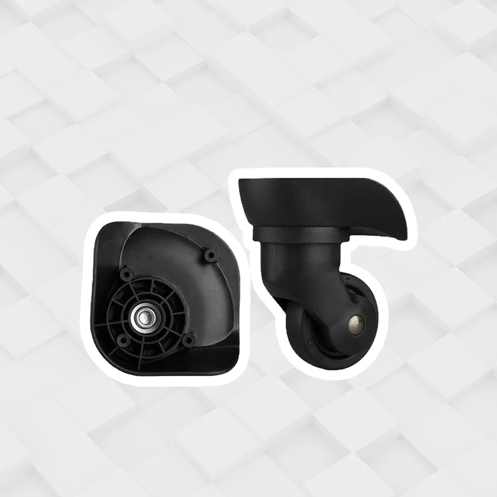 

4PCS Trolley Case Suitcase Universal Wheel Toolbox Cosmetic Case Luggage Password Box Accessories Rollers