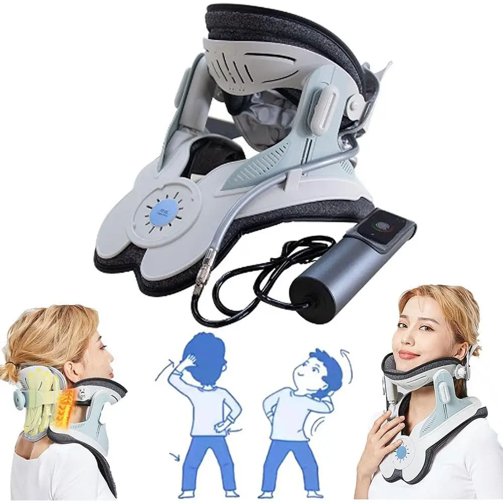 

Cervical Spine Traction Device Medical Special Inflatable Orthosis Home Treatment Of Cervical Spondylosis Neck Brace Stretc