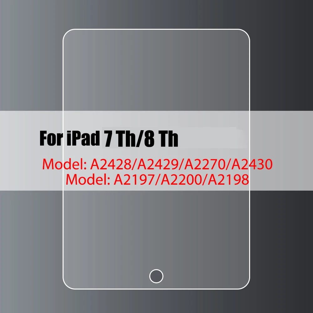 Gehard glazen schermbeschermer voor iPad 10.2 9.7 10. 5 10.9 Pro 11 Nieuw iPad 10 9 8 7 6 5 Air 4 3 2 Mini 2020 2021 2022
