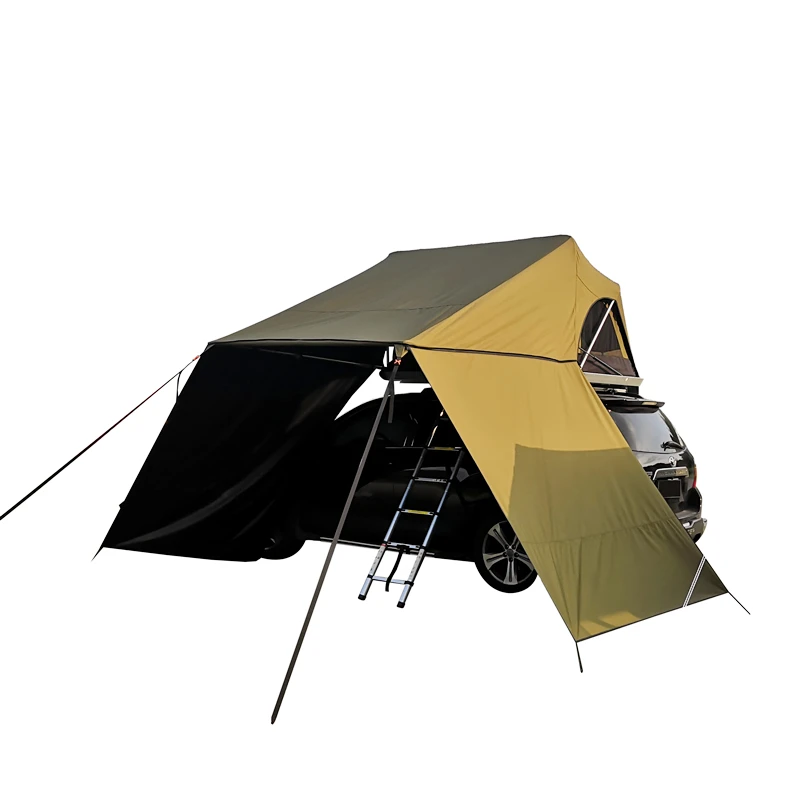 

JWG-002A Outdoor Suv Insulated Roof Top Tent Easy Set up Soft Shell Rooftop Tent with Side Awningcustom