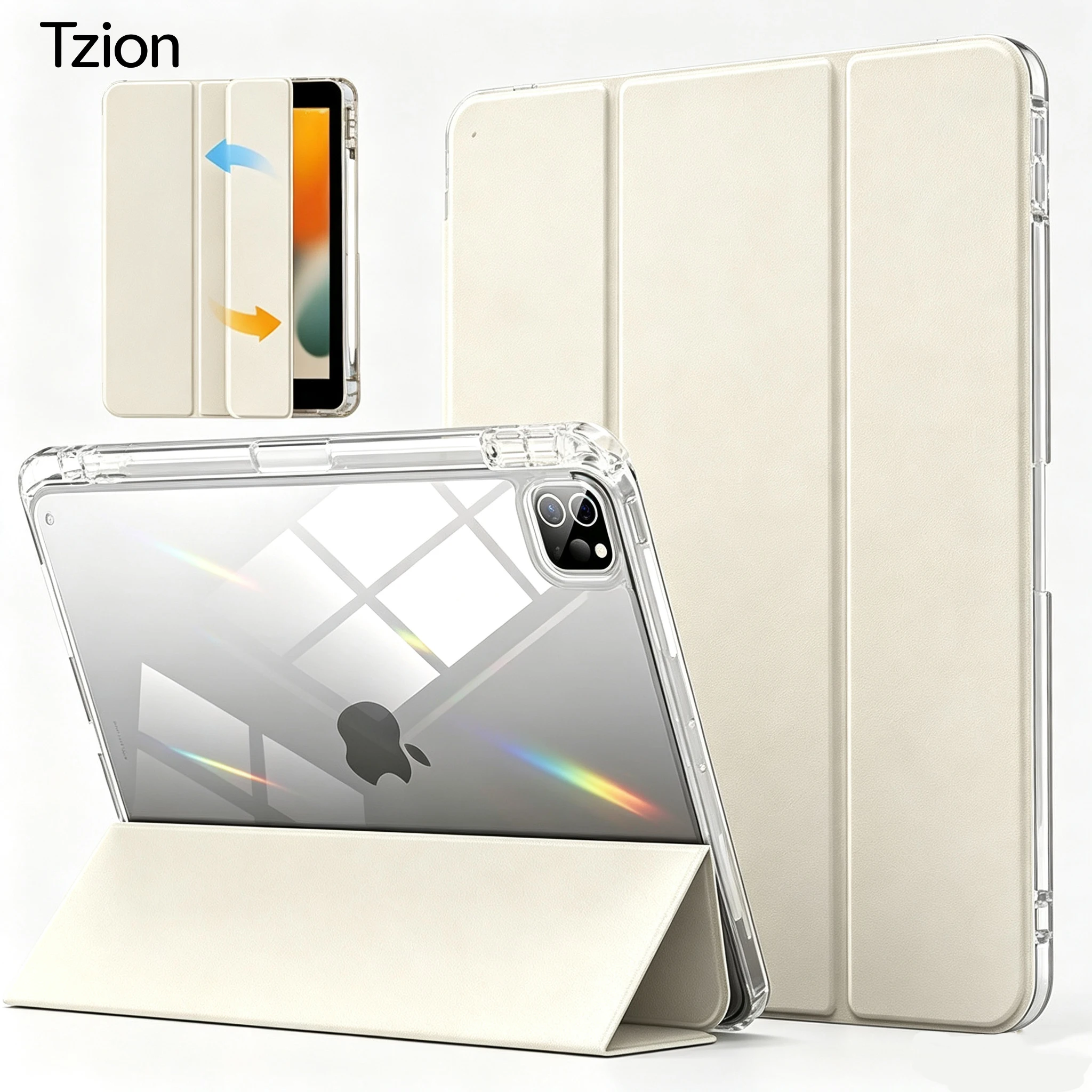 For 2025 iPad Air 11 Case iPad 10th Generation 11th A16 9th Mini6 7 13in iPad Pro11 4 5 10.9in 12.9 M2 M3 M4 M5 Holder Case