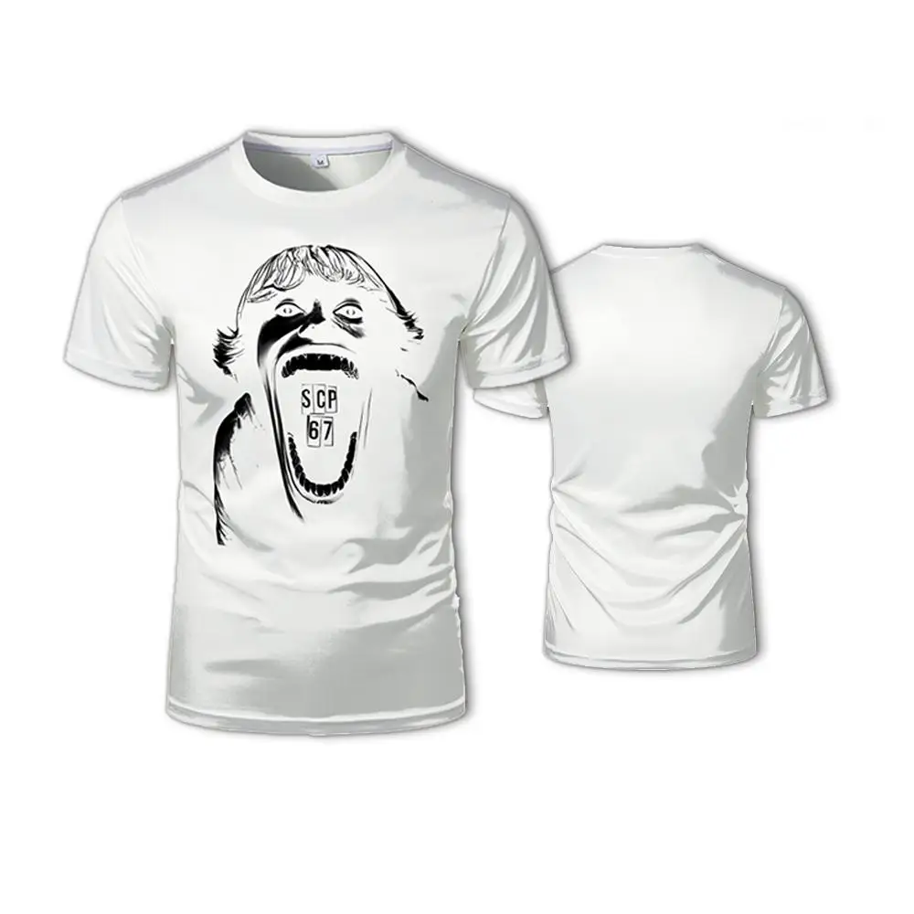 2025 New Hot SCP-67 Meme T-Shirt Y2K Horror Theme Fashion Streetwear Unisex Casual Trendy Top - A Must-Have For SCP-67 Fans