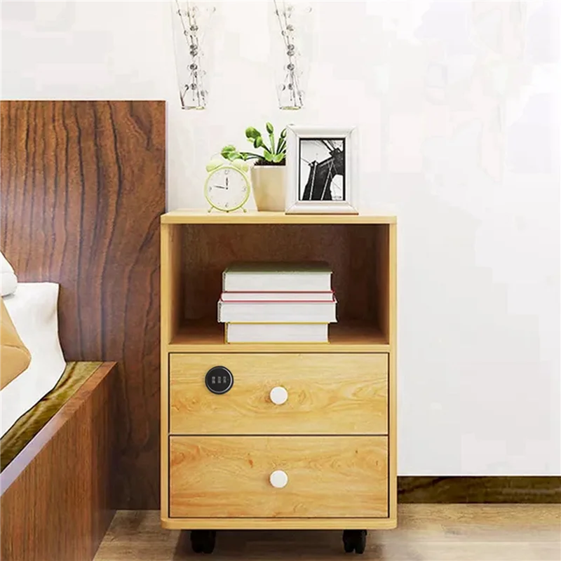 ABGR-4X Codice in lega Combinazione Serratura a camma Senza chiave Cassetta postale Armadio RV 3 Quadrante Nero