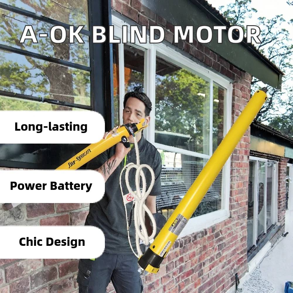 A-OK 35mm 롤러 블라인드 모터 공장 가격 현대식 - Electric Blind Motor Rechargeable 리뷰 및 가격