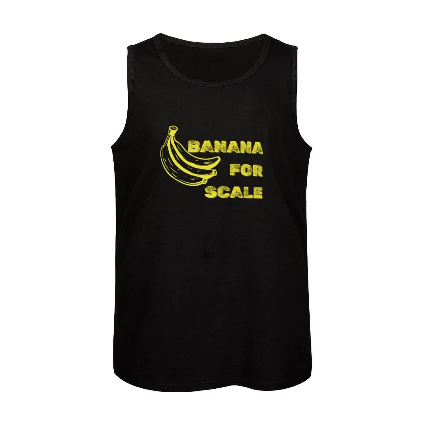 Banana for Scale Tank Top Bodybuilding clothing man sleeveless t-shirts for men Male clothes