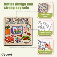 Self Love Healing Coloring Book Easy Fill Patterns Relaxation Creative Leisure Art Hand Drawing Book Ideal Holiday Birthday Gift 3