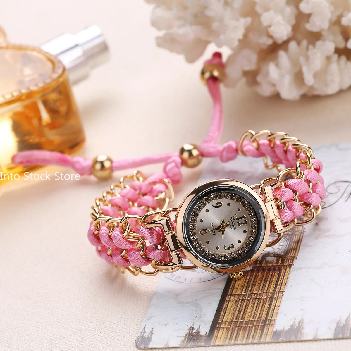 Women Watches Knitting Rope Chain Winding Analog Quartz Movement Wrist Watch Relogio Feminino Quartz Wristwatch Reloj Mujer