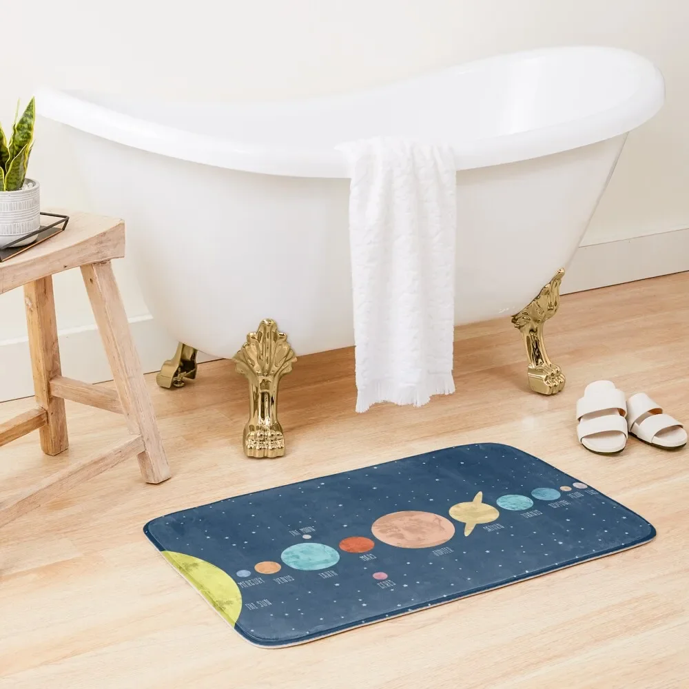 

Solar system Bath Mat For The Bathroom Rugs Baths Carpets For Bathrooms Carpets For Bathroom Mat