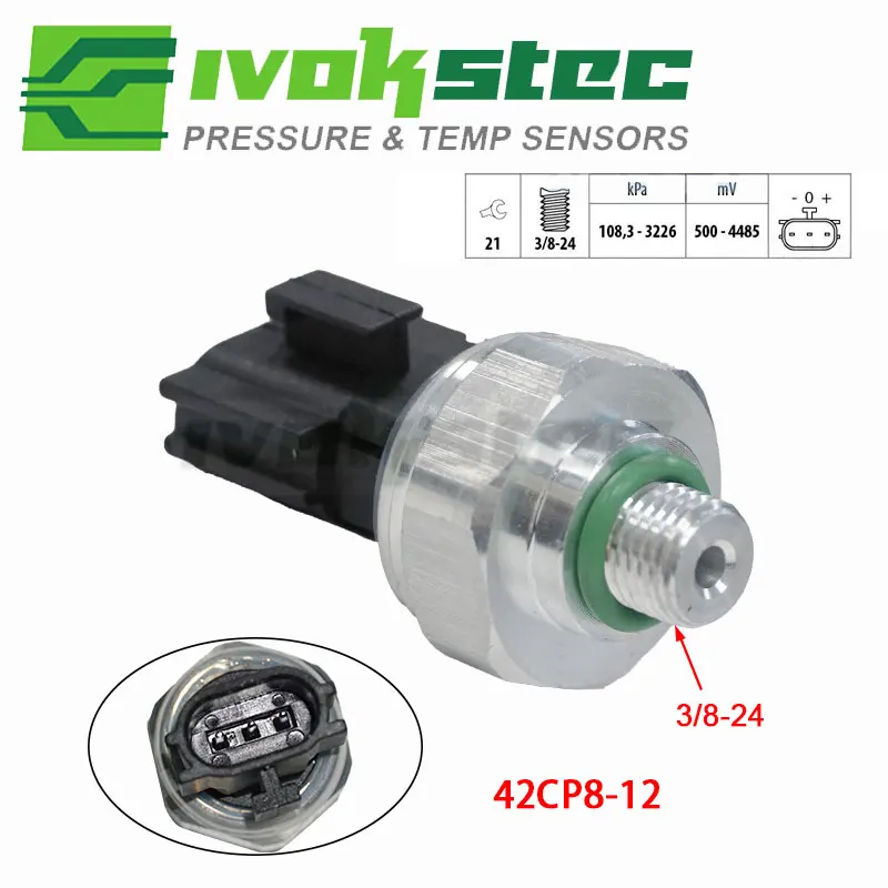 42CP8-12 A/C Air Conditional Pressure Sensor for Nissan Maxima Murano Quest HYUNDAI Elantra  i10 i20 i30 KIA Picanto Magentis