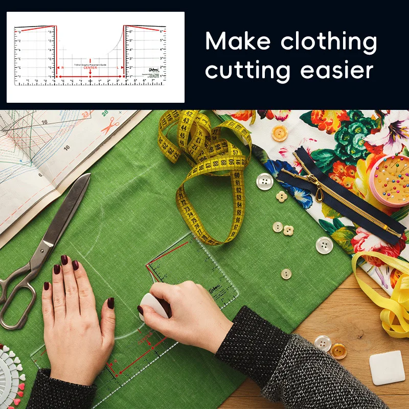 1 قطعة مسطرة قياس العنق دليل حاكم جولة الرقبة معايرة أداة مواد السلامة المحمولة جو مدمج #4